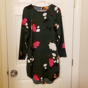Joe Fresh Green Floral Dress